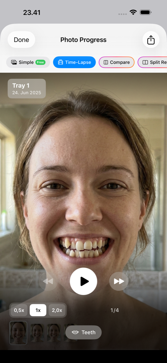 Timelapse video generation